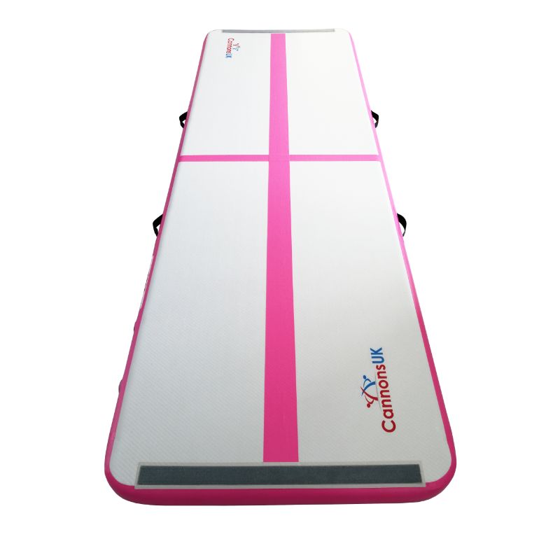 Cannons UK Air Track Pro Air Floor 3m x 1m x 10cm Pink GRADE B BARGAIN CORNER 2060 - Cannons UK