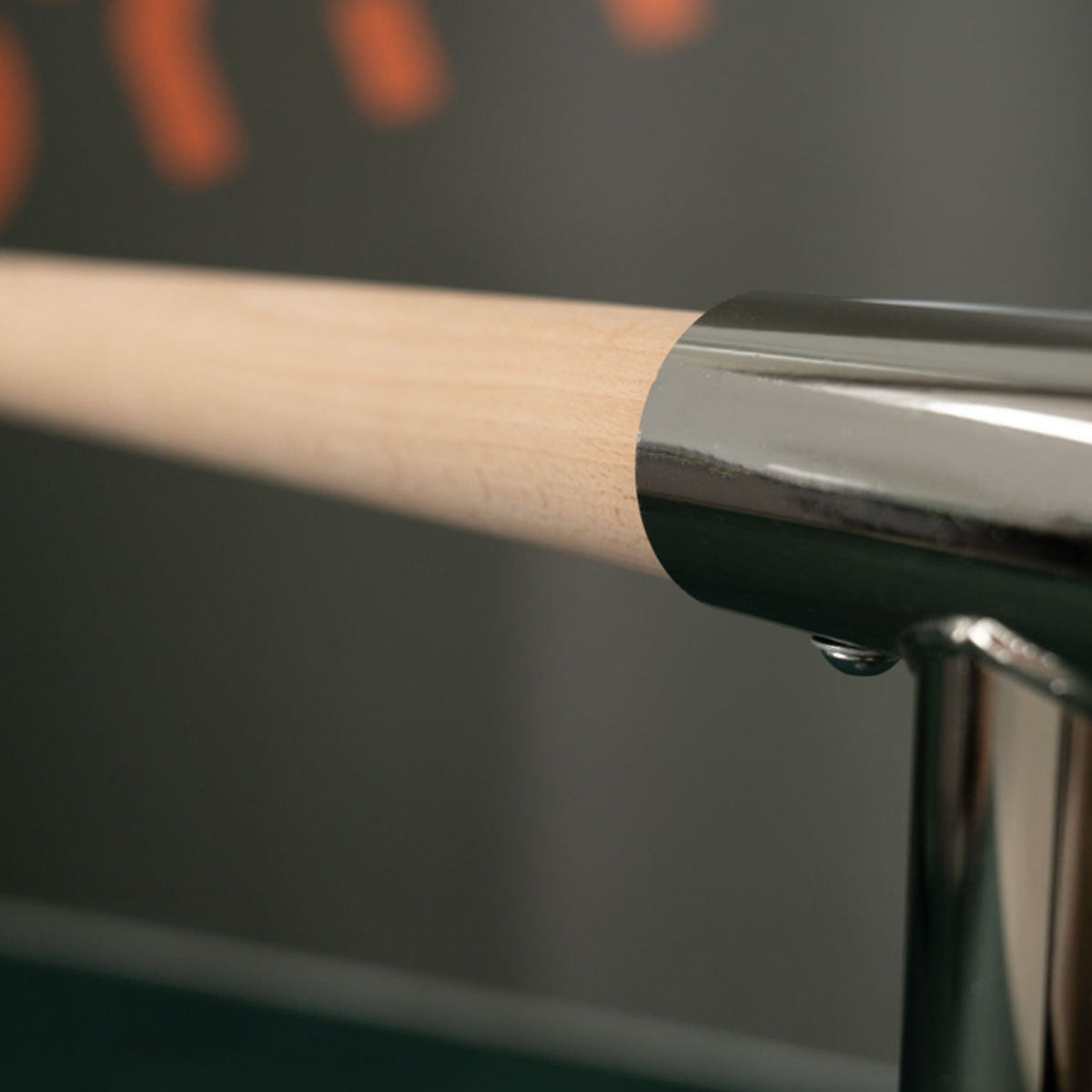 Child practicing at 175 cm commercial ballet barre