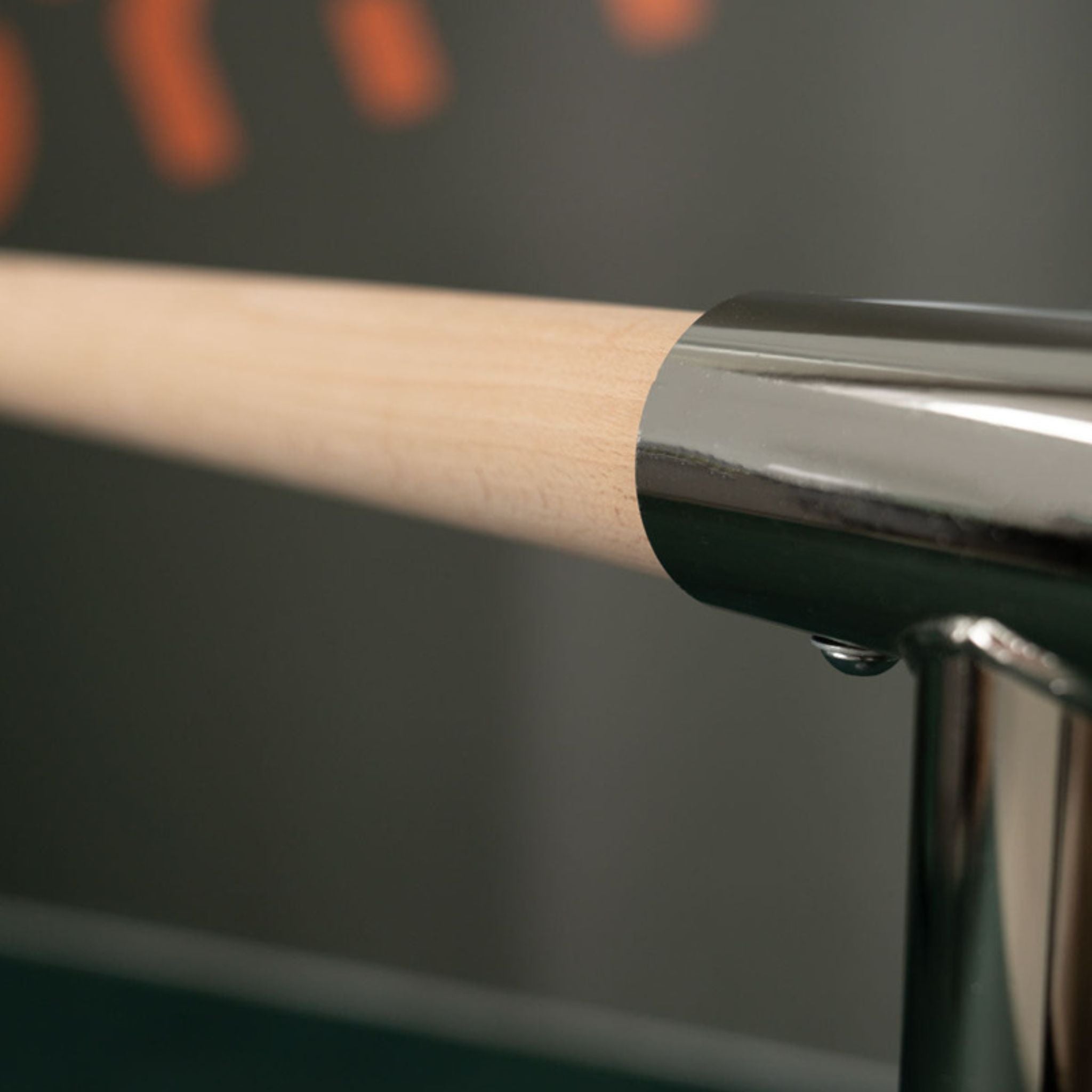 Child practicing at 175 cm commercial ballet barre