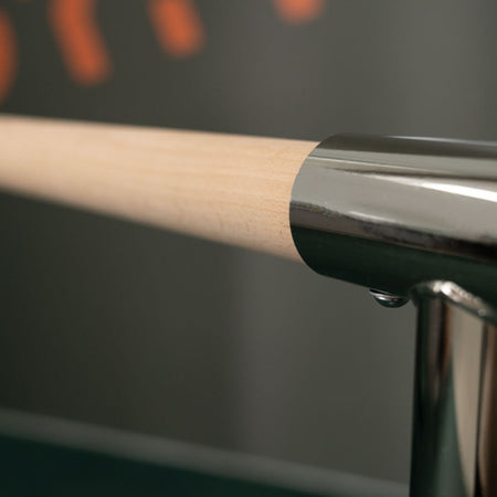 Child practicing at 175 cm commercial ballet barre