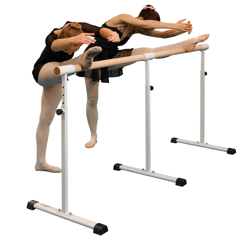 Freestanding and portable Ballet / stretch Barre 150cm (with extension option)