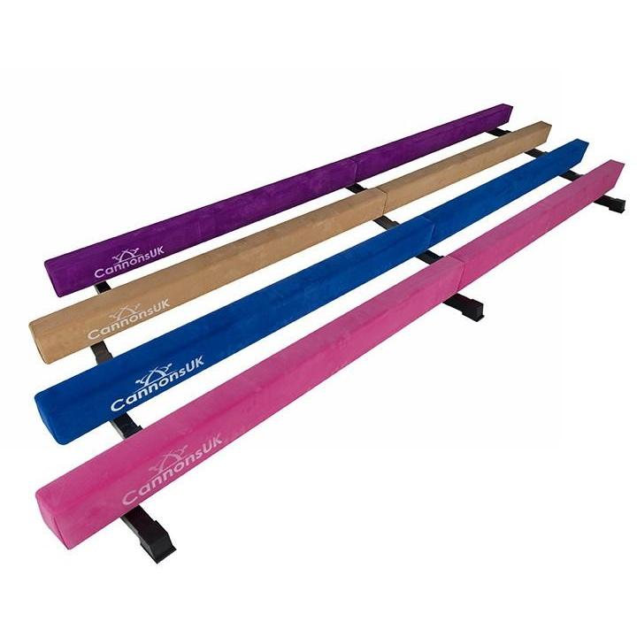 Cannons UK Tan 12ft Solid Gymnastic Beams A GRADE BARGAIN CORNER 2094 - Cannons UK