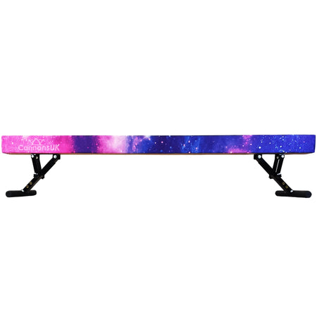 Solid 8ft Gymnastics Beam with folding adjustable legs Cannons UK - Cannons UK