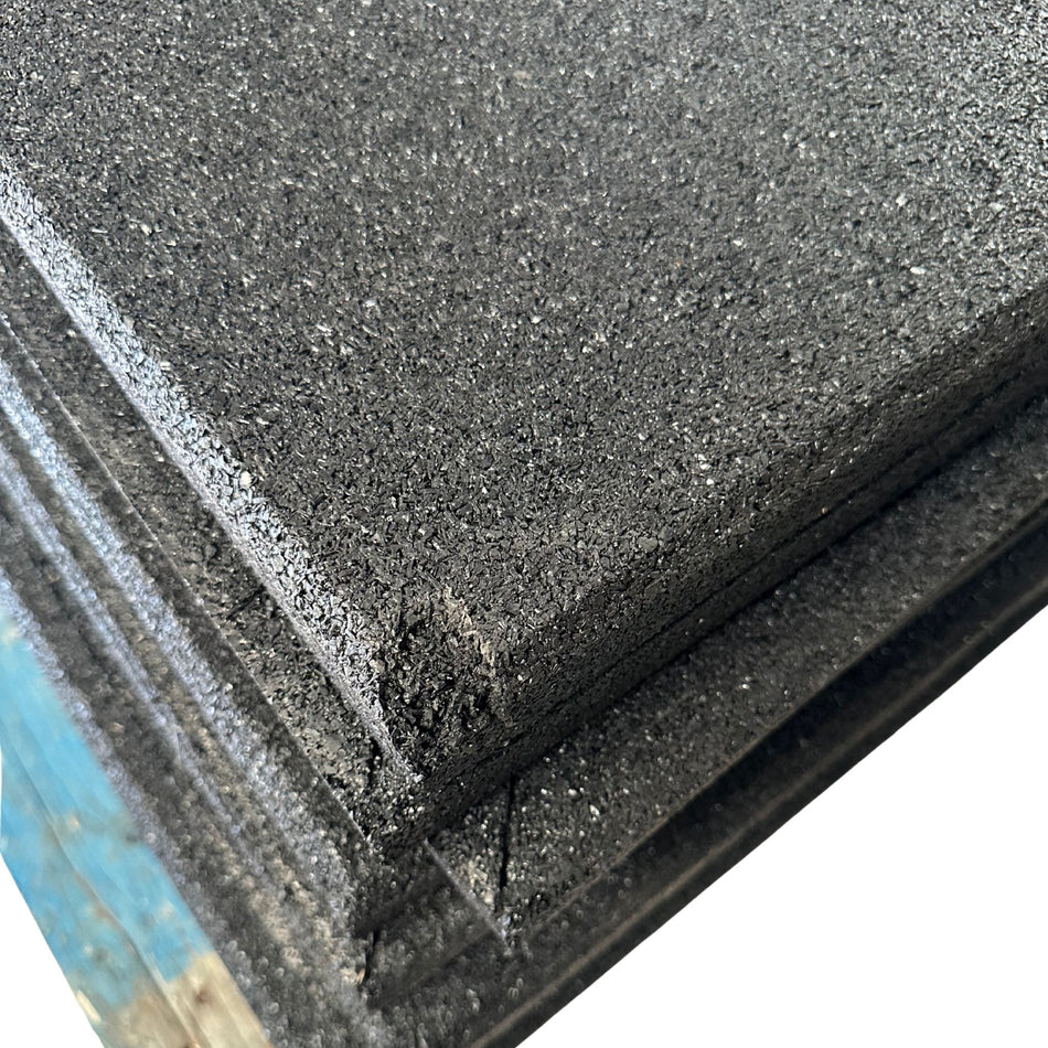 13 x 30mm Flatline PRO Garage Gym Flooring Set – 13m² (13× 1m×1m×30mm Tiles) GRADE C BARGAIN CORNER 2355