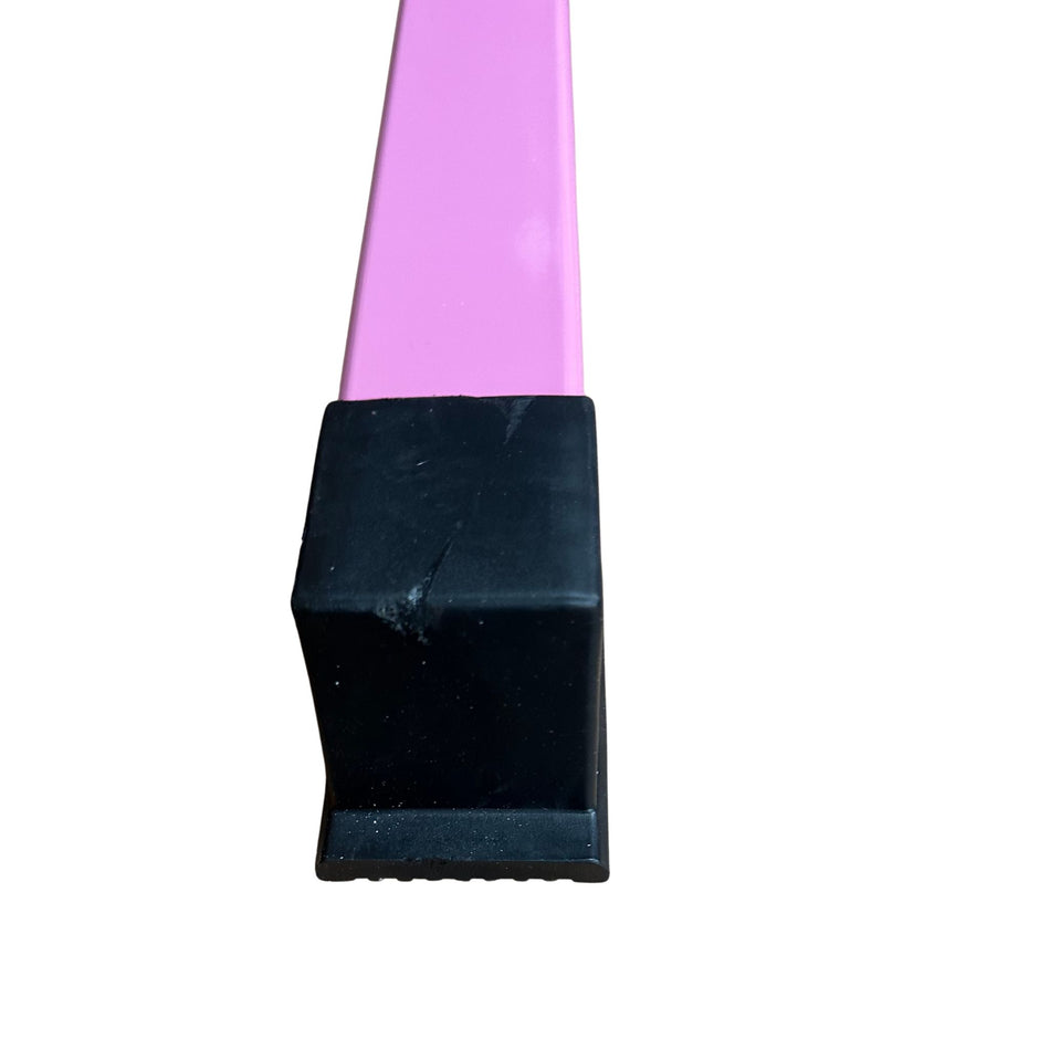 Gymnastics Bar Junior Training Bar Adjustable Height Kip Bar - Pink GRADE B BARGAIN CORNER 2351