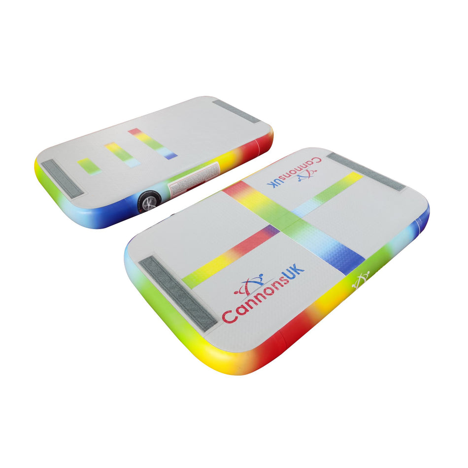 Cannons UK Air Track Pro Air Board Rainbow A GRADE BARGAIN CORNER 2404