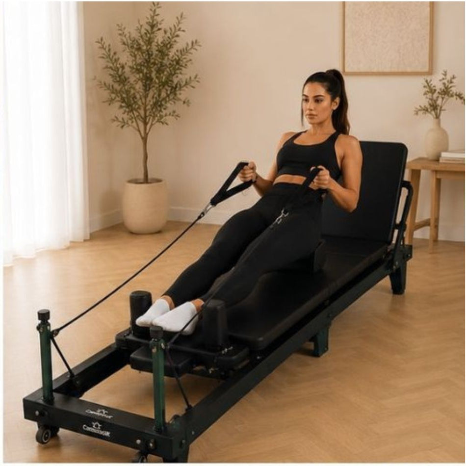 Cannons UK Home Pilates Reformer Bed | Foldable Pilates Machine