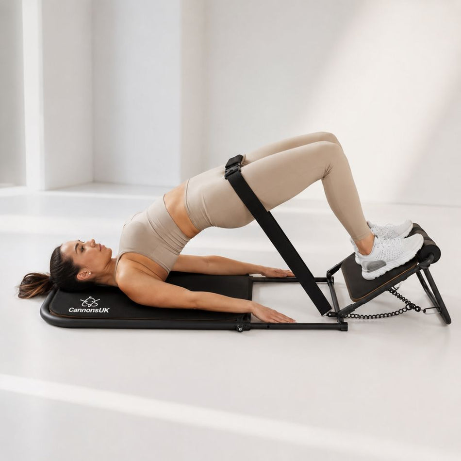 Cannons UK Glute Reformer – Foldable Hip Thrust & Lower Body Trainer
