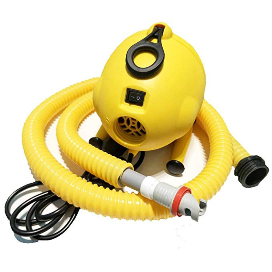 Bravo OV-6 electric air pump with UK plug front view