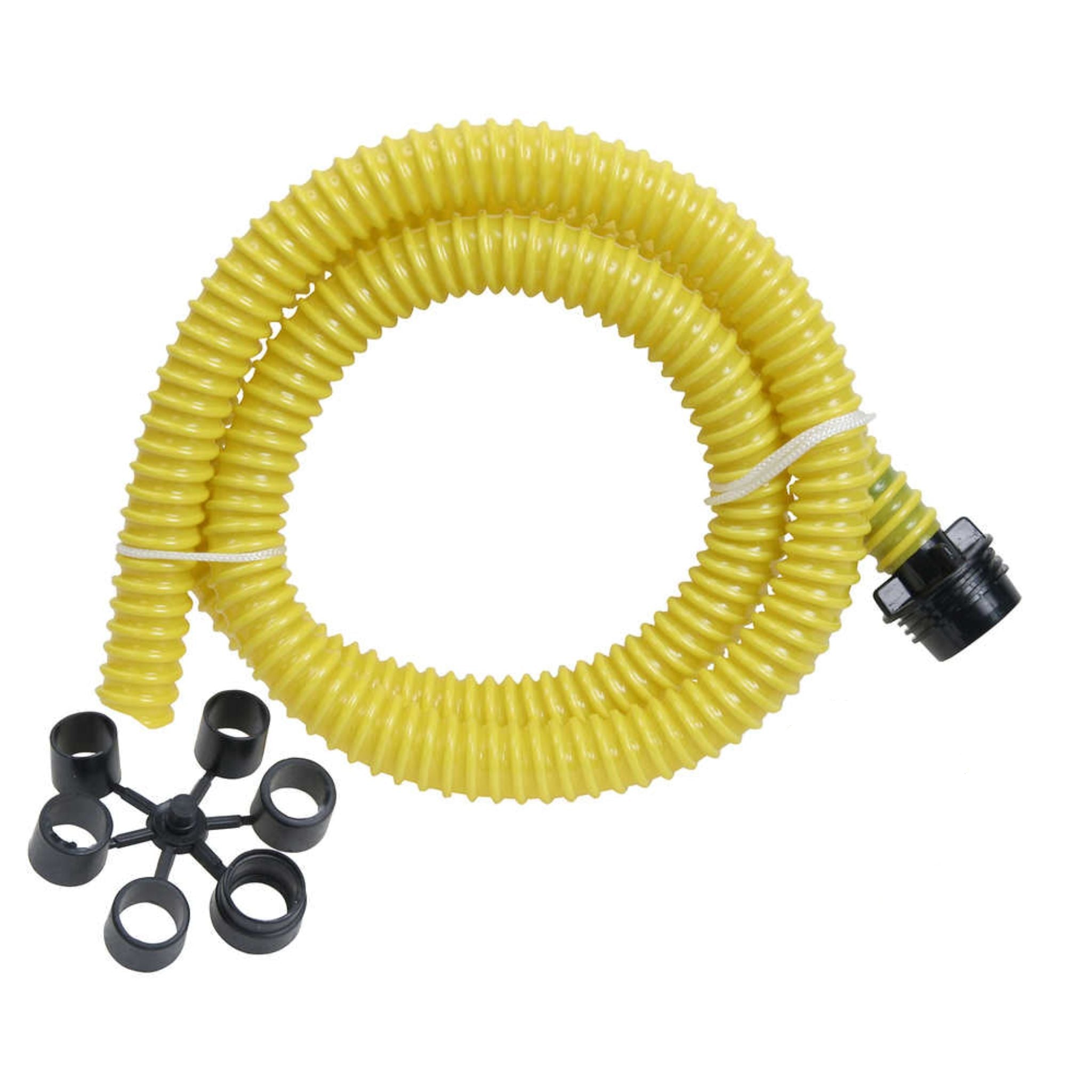 Compact 600W inflatable pump with nozzles