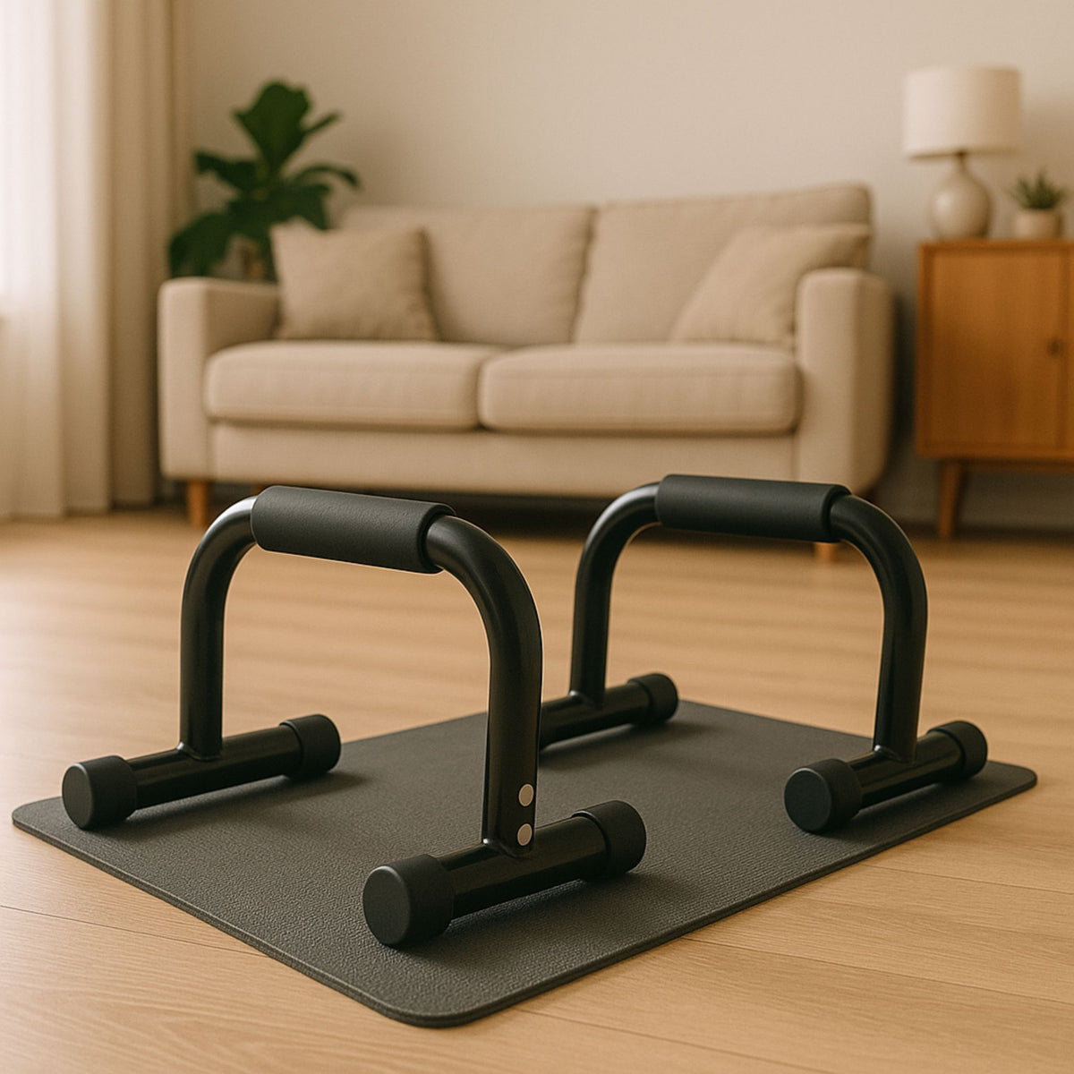 Professional-grade calisthenics bars in modern gym environment – Cannons UK.