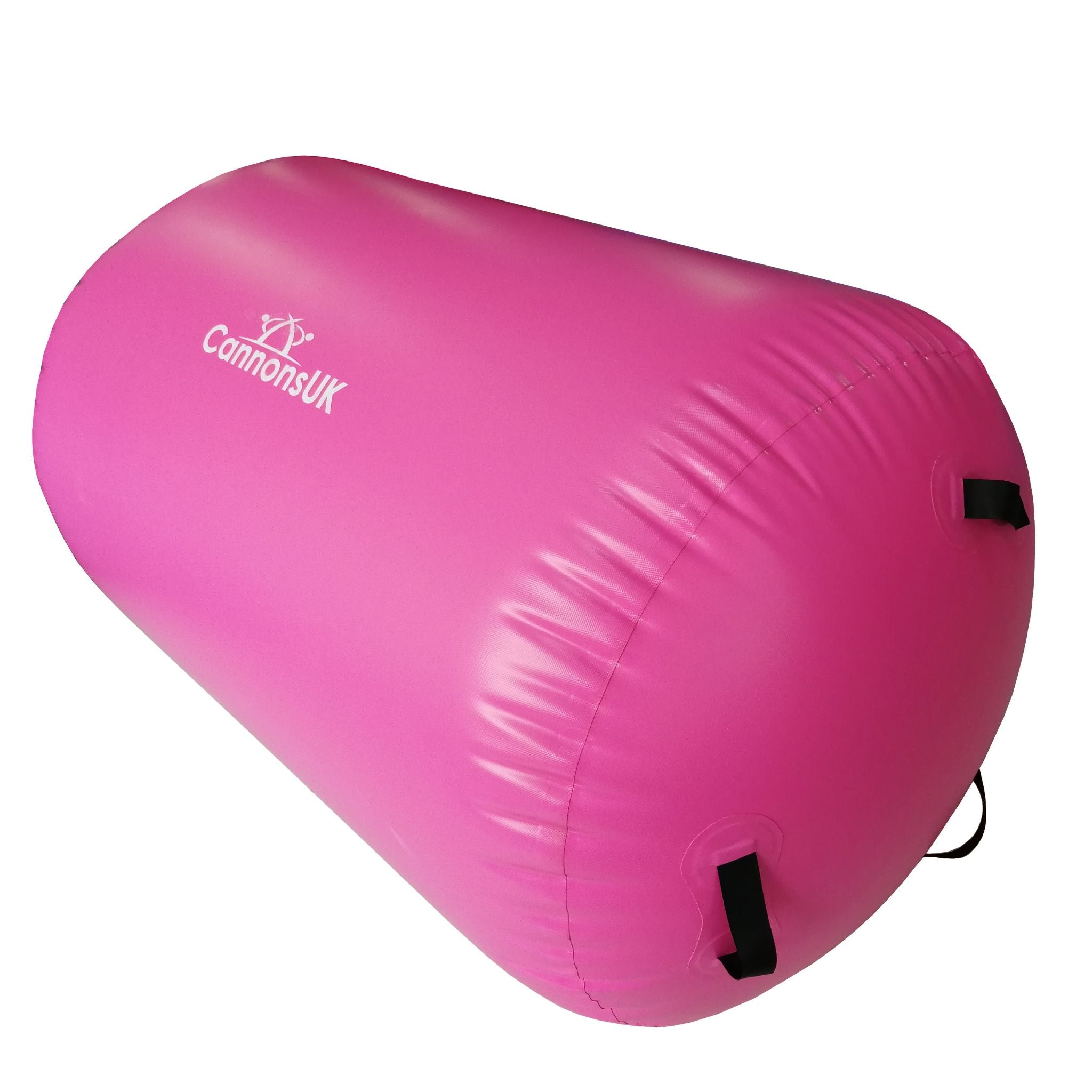 Air Roll pink — close three-quarter isometric; seam, valve and rail detail.