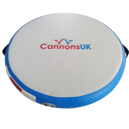 Air Spot blue — alternate top angle; rim stitching and surface finish visible for product detail pages