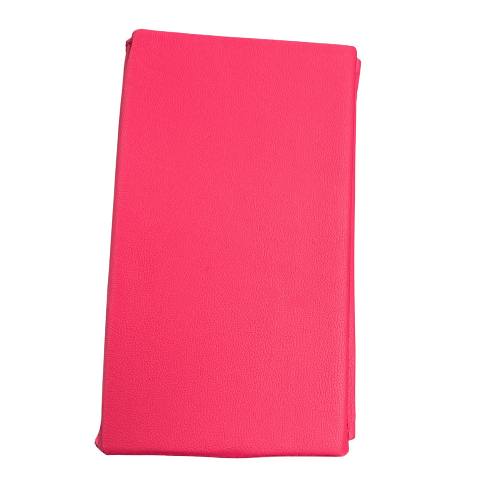 Cannons UK bar padding for horizontal bars pink laid flat vertical view for gymnastics practice and equipment protection