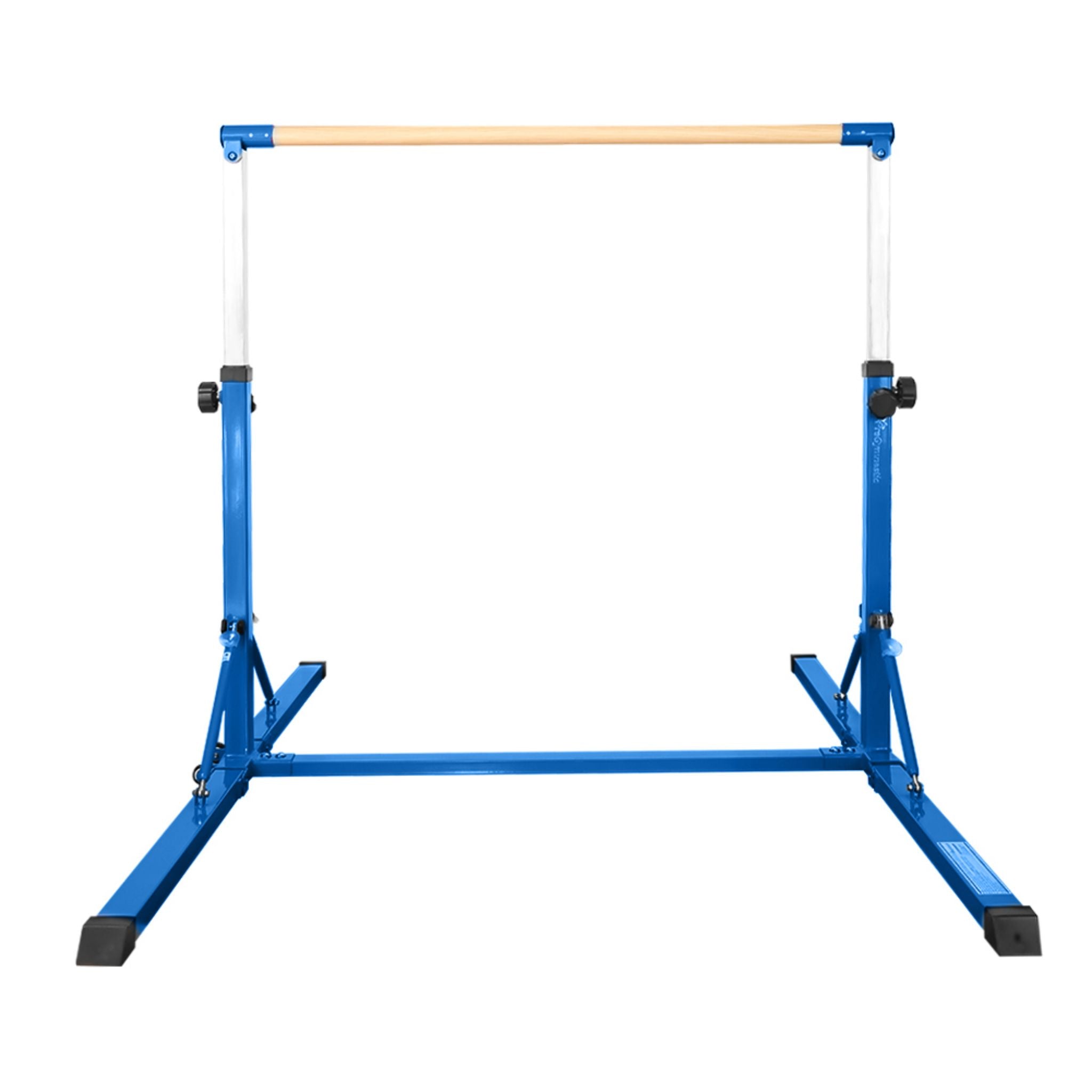 Blue compact front studio view — suitable for bedroom setups and daily conditioning
