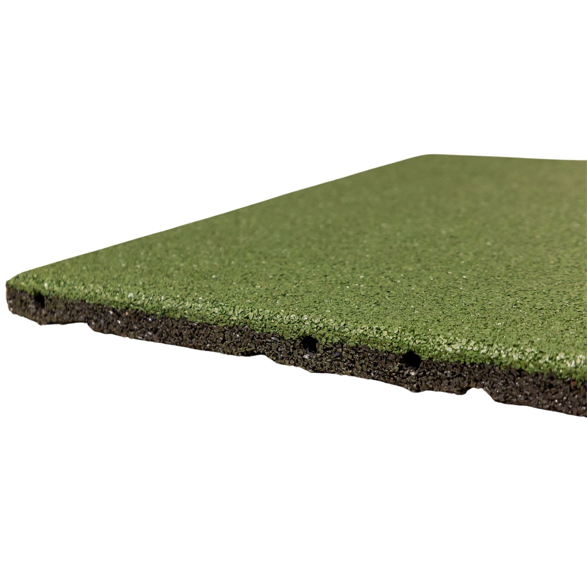 Green tile — edge/thickness profile showing 30 mm section.