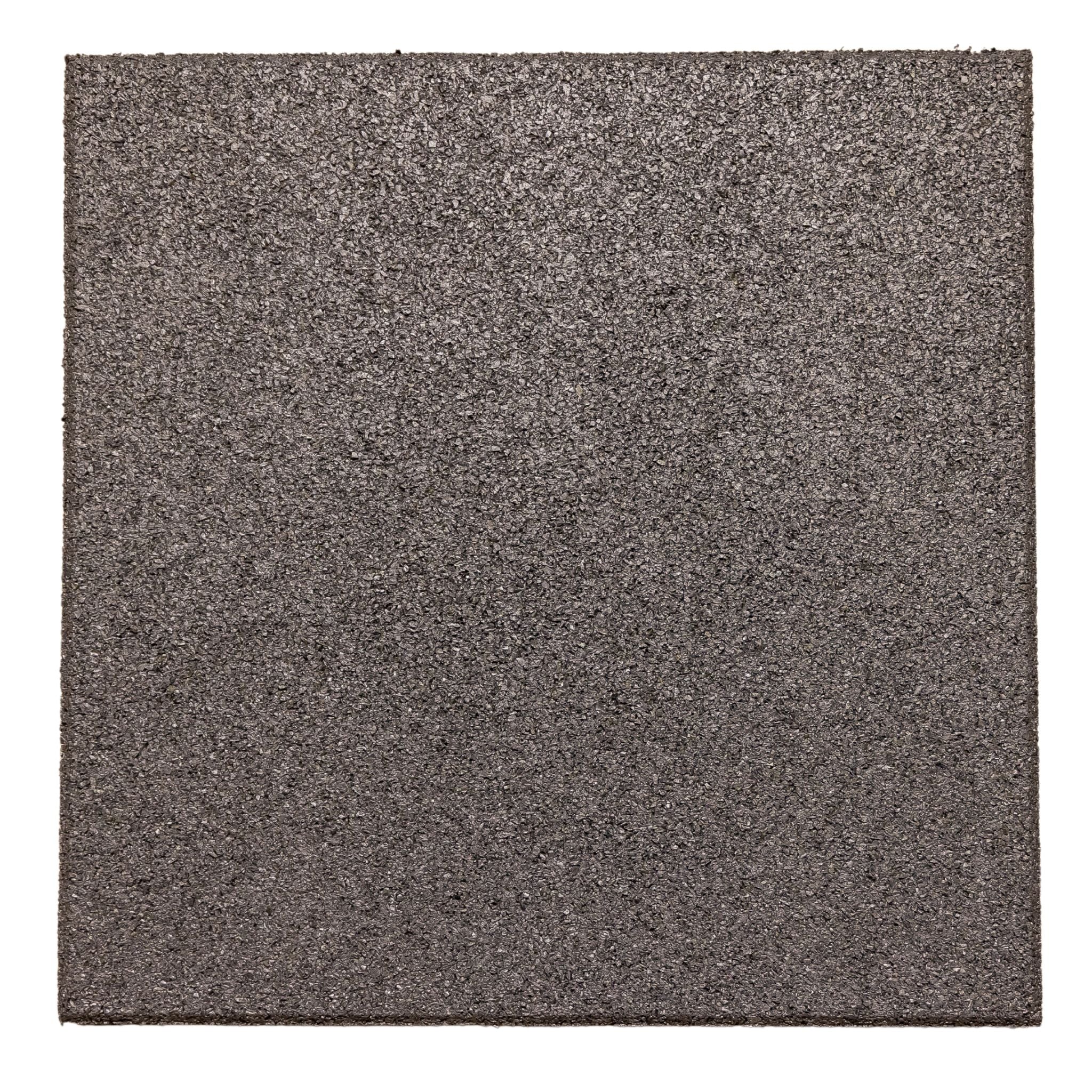 Grey tile — studio top view; uniform texture for wet/dry grip.