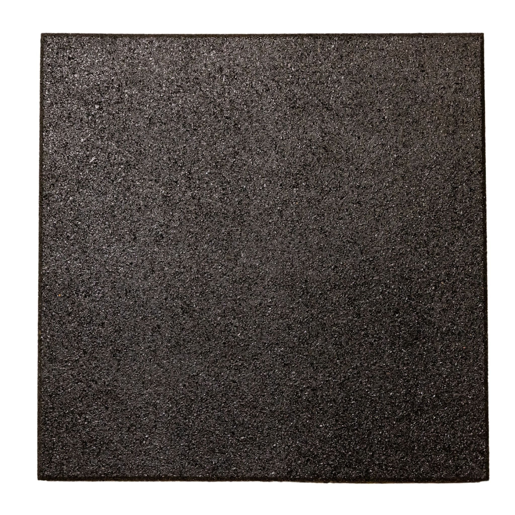 Black tile surface close-up 20 mm — grippy texture for wet/dry use