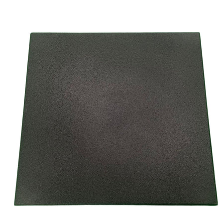 Stack of 36 recycled rubber tiles – 20mm thick for garage flooring
