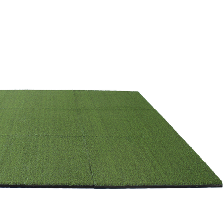 Full angled image of 27m² artificial grass tile  
