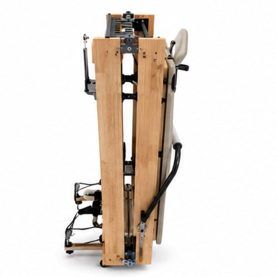Cannons UK Luxury Wooden Pilates Reformer Machine – Foldable Home Studio Reformer