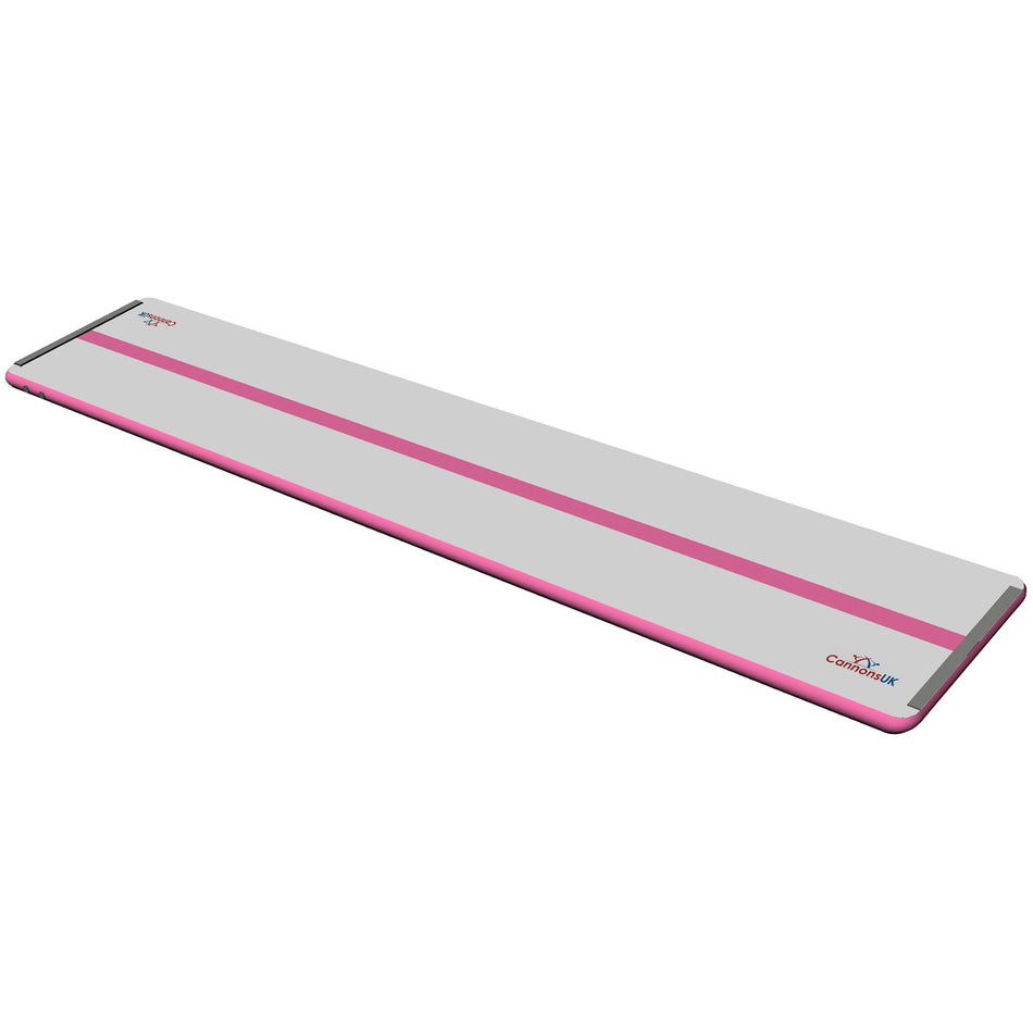 Air Track Pro Air Floor 5m x 1m x 10cm Pink Cannons UK B GRADE BARGAIN CORNER 2440