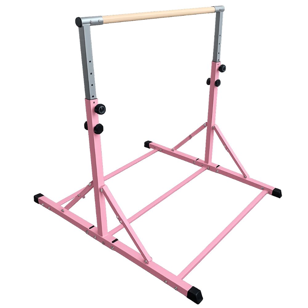 Cannons UK Junior Deluxe Folding Gymnastics Bar – Adjustable Training Bar
