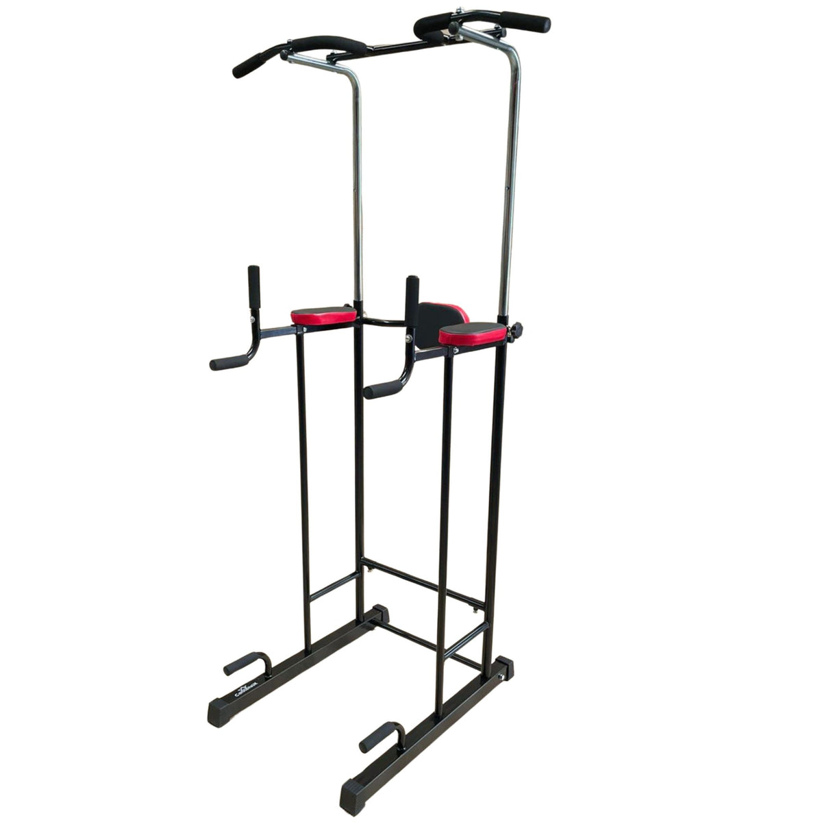 Pull-up training rack – front view on white background  
