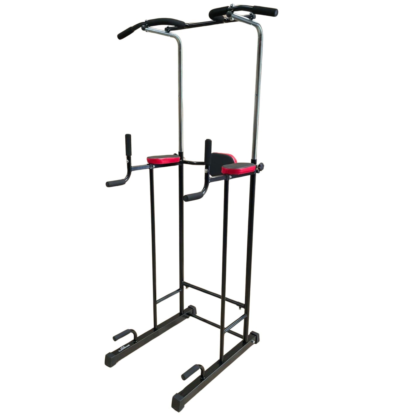 Pull-up training rack – front view on white background  
