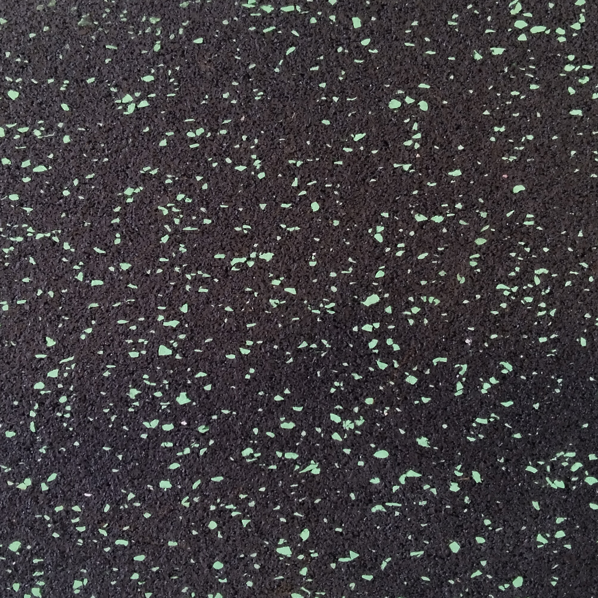 Close corner view of green Smirna Series 10mm flooring  
