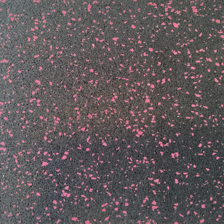 Close corner view of red Smirna Series 10mm flooring  
