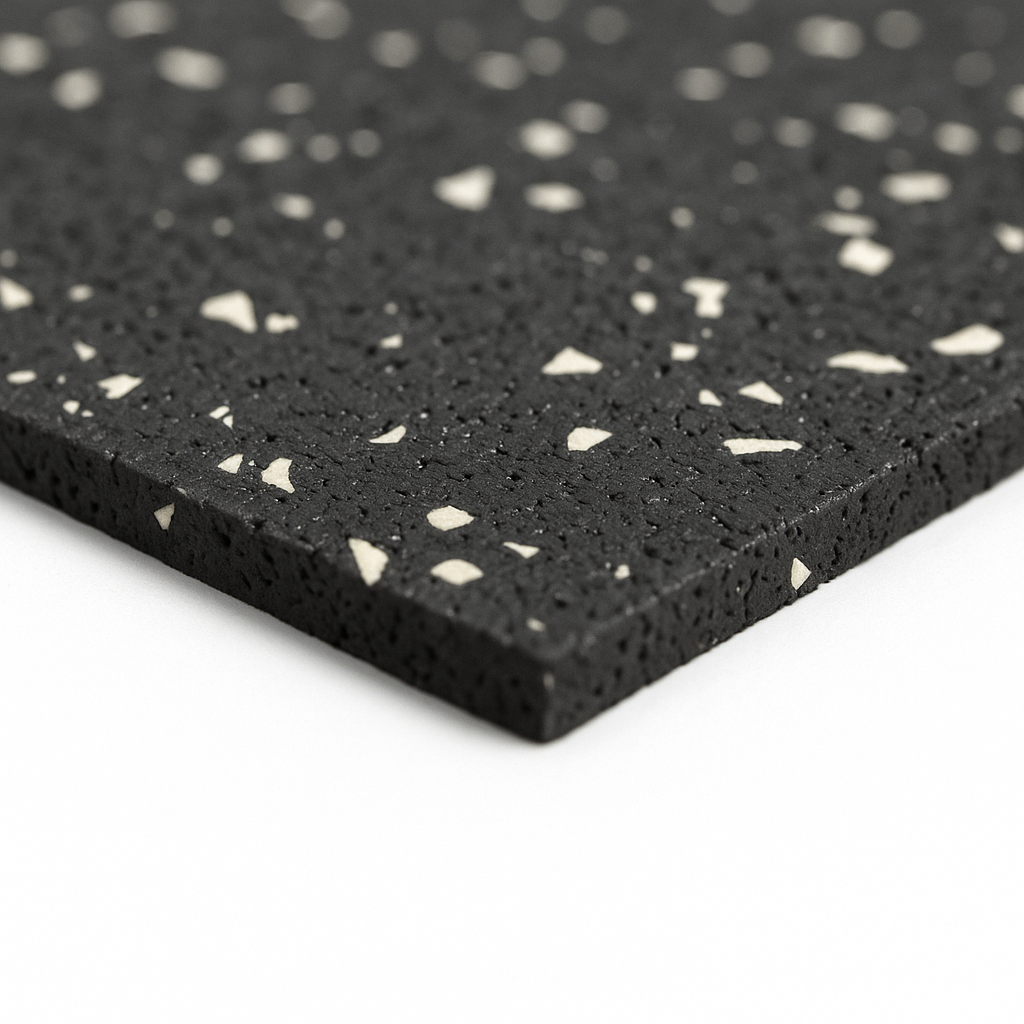 Close-up texture of Cannons UK Smirna 8mm gym mat surface