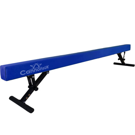 Folded blue 8ft Ultra Beam for storage  
