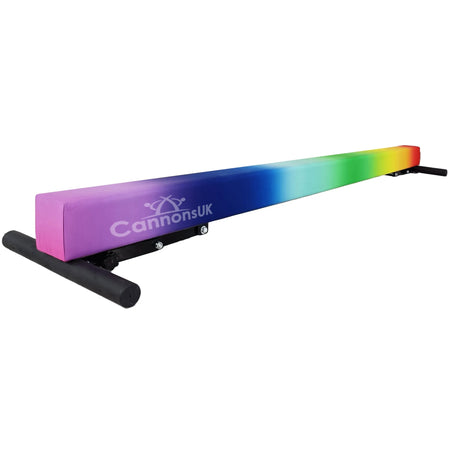 Close-up of rainbow beam panel colours  
