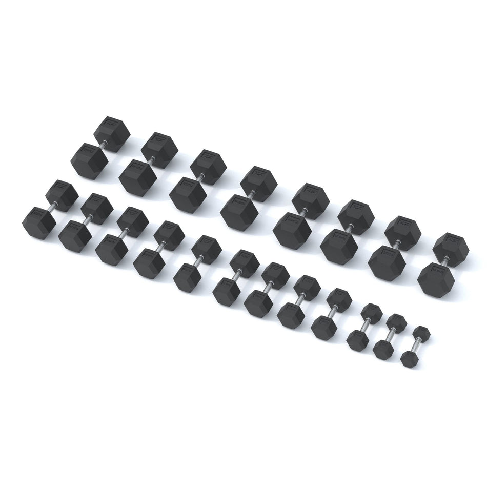 Hex Dumbbells 2.5kg to 50kg - Cannons UK