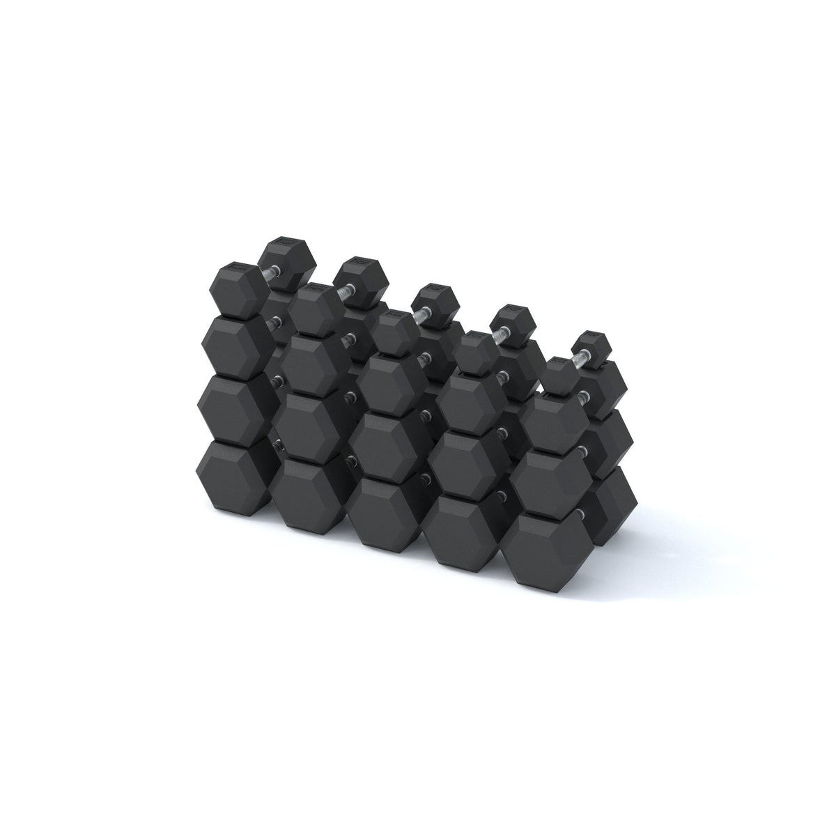 Hex Dumbbells 2.5kg to 50kg - Cannons UK