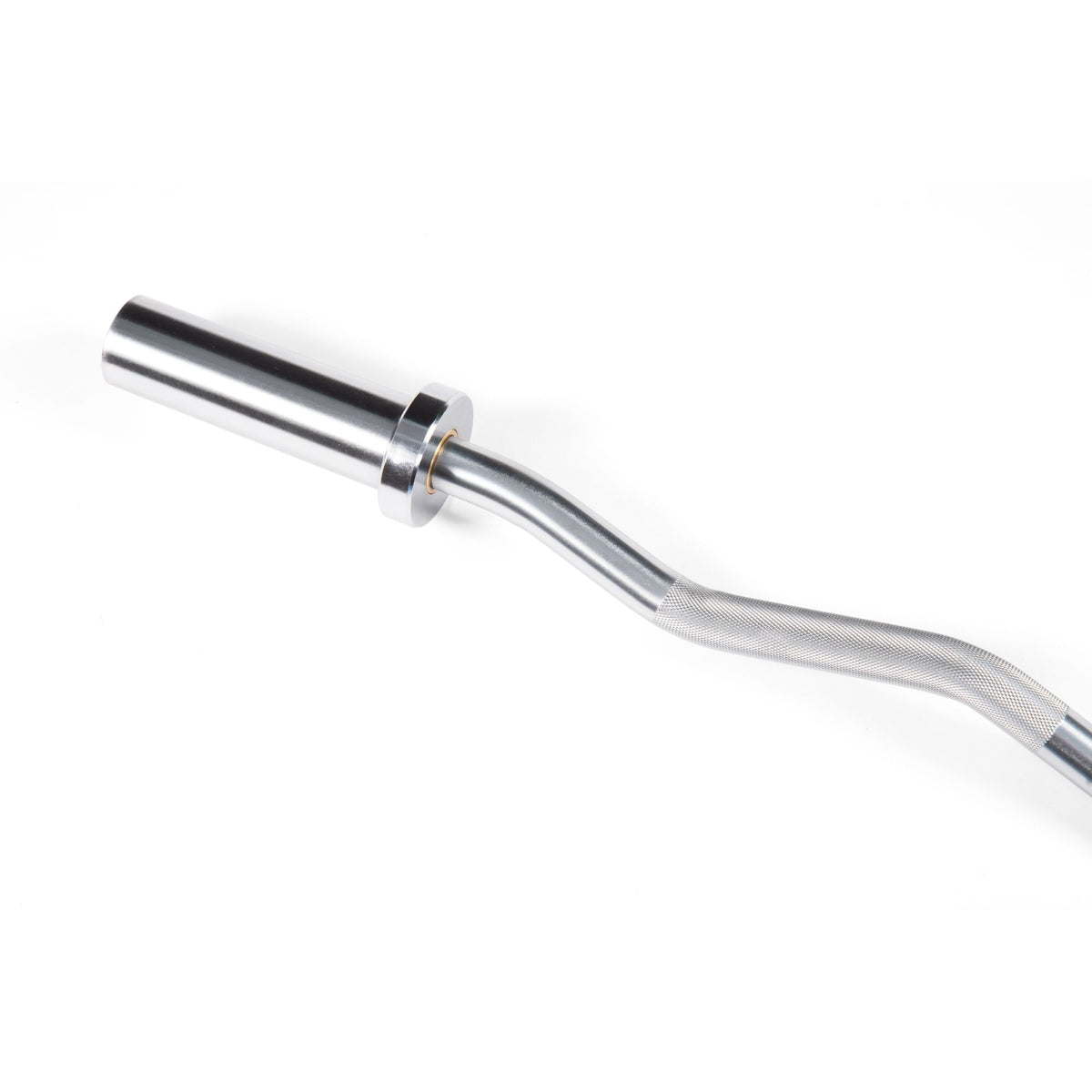 Olympic Gym Curl Bar with collars - Cannons UK