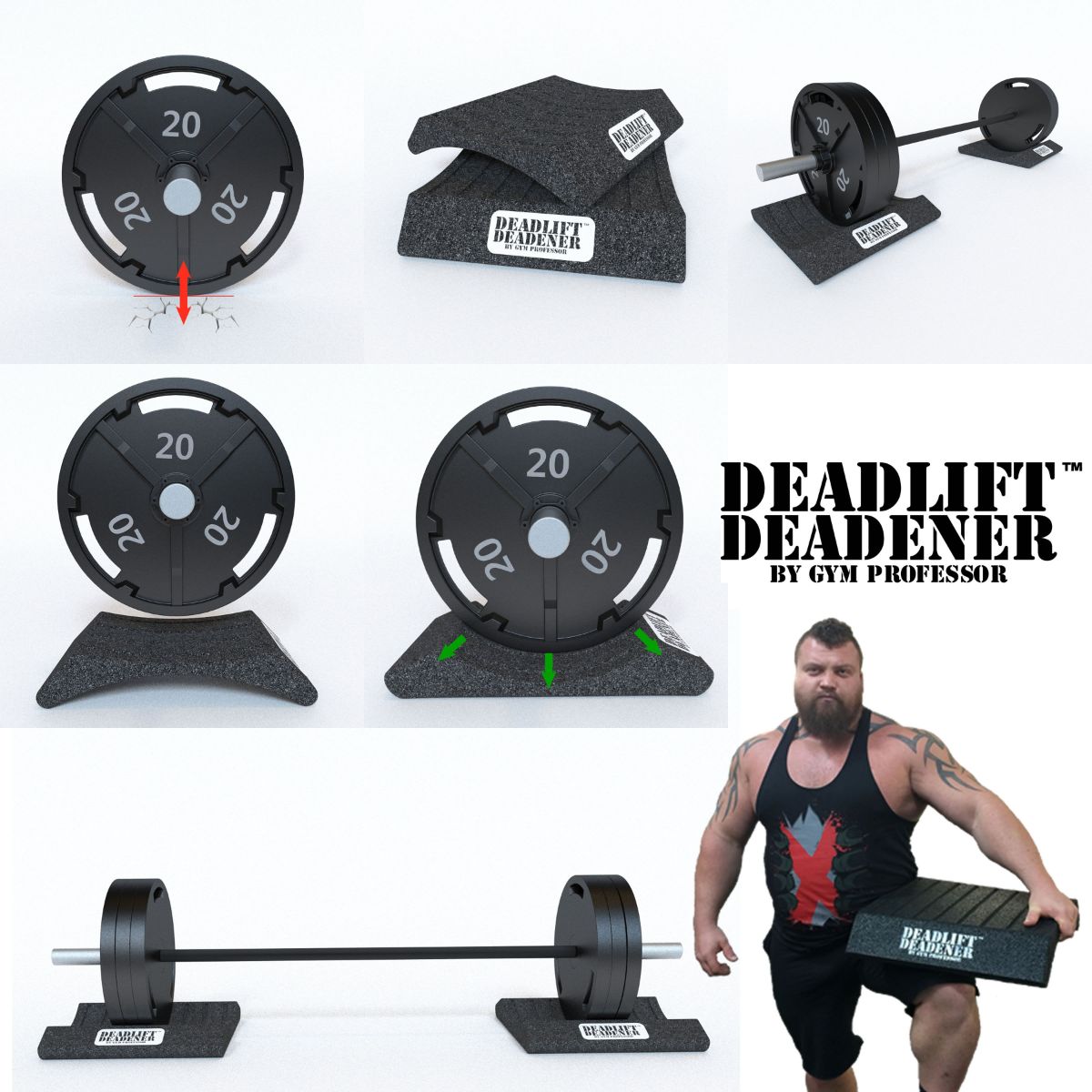 Cannons UK Deadlift Deadener 250 and 500 - Cannons UK