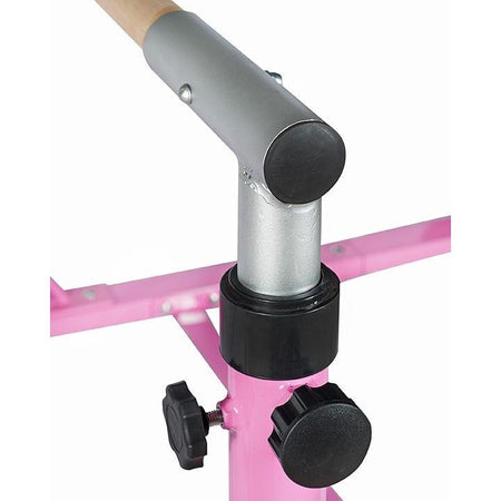 Cannons UK Elite Adjustable 3-5ft Horizontal Bars Pink - Cannons UK