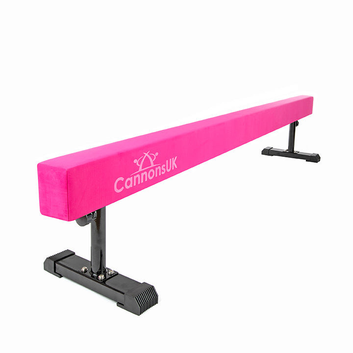 Solid 8ft Gymnastics Beams, with wheels and adjustable legs Cannons UK - Cannons UK