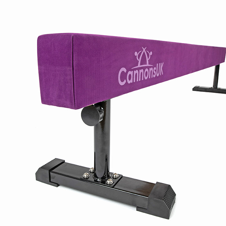 Solid 8ft Gymnastics Beams, with wheels and adjustable legs Cannons UK - Cannons UK