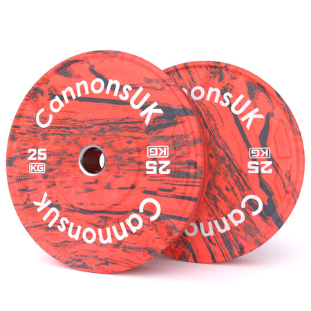 Camo Bumper Plates 5kg to 25kg - Cannons UK