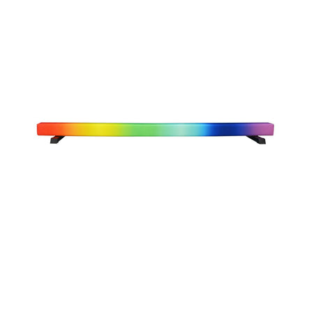 Rainbow Cannons UK 8ft solid gymnastics practice beam diagonal view, strong and stable for training.