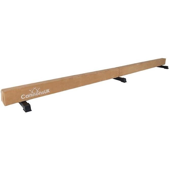Cannons UK 12 ft Solid Beam (tan) — neutral suede-look finish, ideal for club or school training.