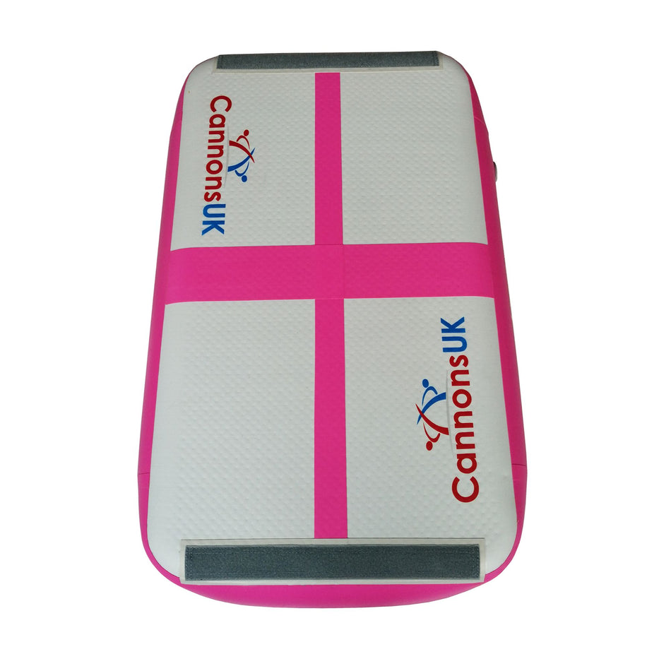 Air Block pink — portrait top-down view with centre cross/line and even deck texture