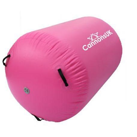 Air Roll pink — single unit, three-quarter isometric with logo and side handle.