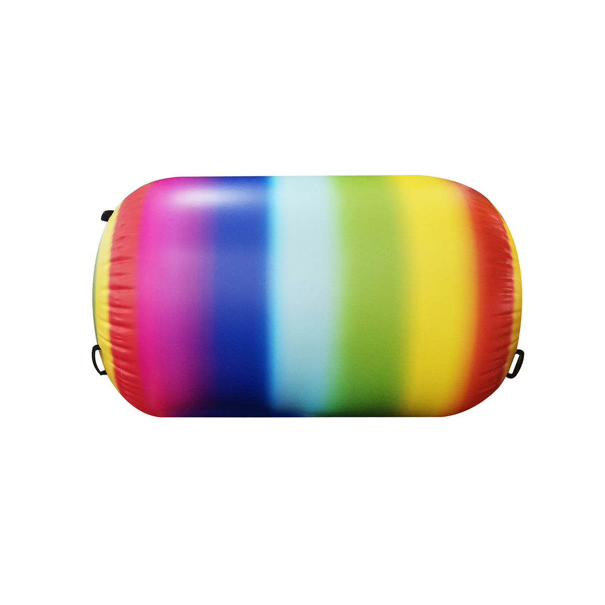 Air Roll rainbow — single horizontal (left angle); smooth rails and seam.