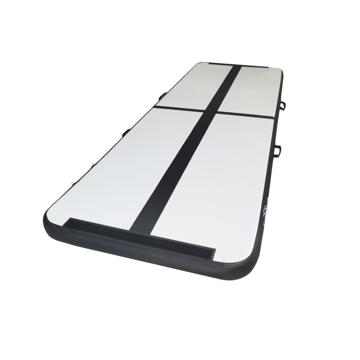 Air Track Pro 3×1×10cm — black alternate portrait overhead with centre stripe and connector panel