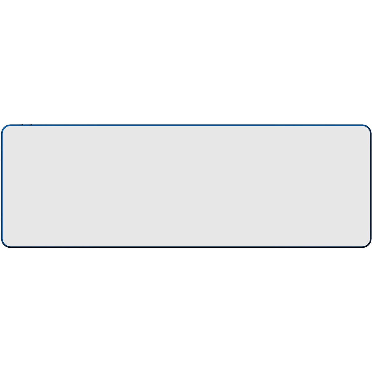 Air Track Pro 4m × 2m × 10cm — blue trim alternate flat/top view showing uniform surface texture.