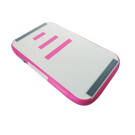 Air Board pink — angled rear side with three-bar alignment